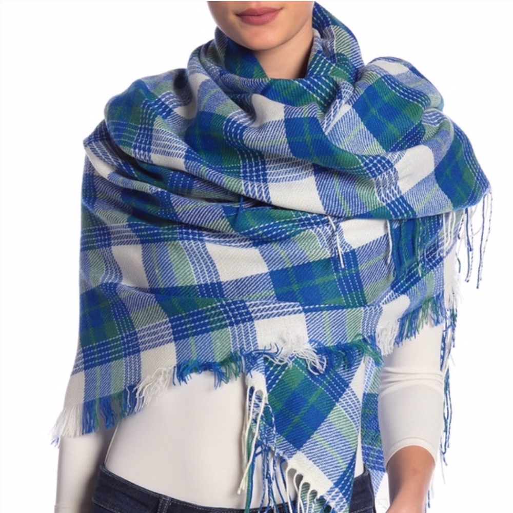 NWT Plaid Madewell Blanket scarf